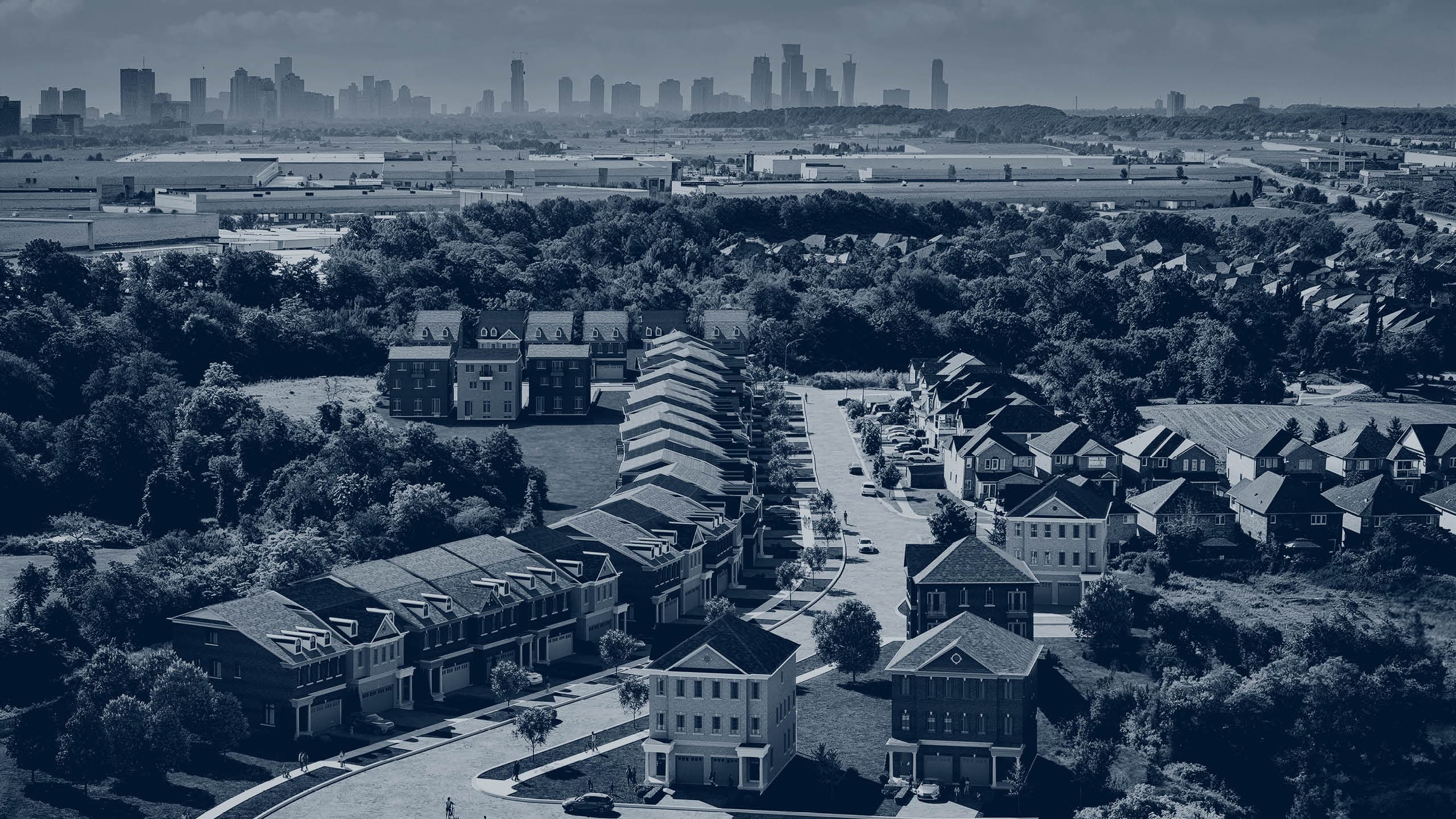 Meadowvale Brooks new single-detached and semi-detached homes at Derry Road West and McLaughlin Road, Mississauga